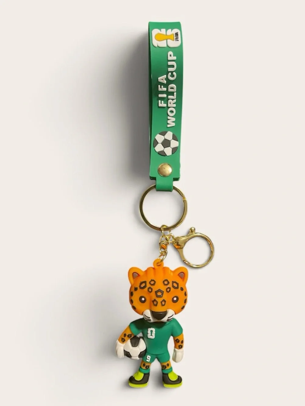2026 FIFA World Cup Mascot & Player Character soft keychains.